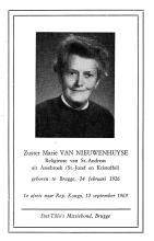 Van Nieuwenhuyse Marie