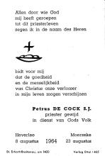 De Cock Petrus